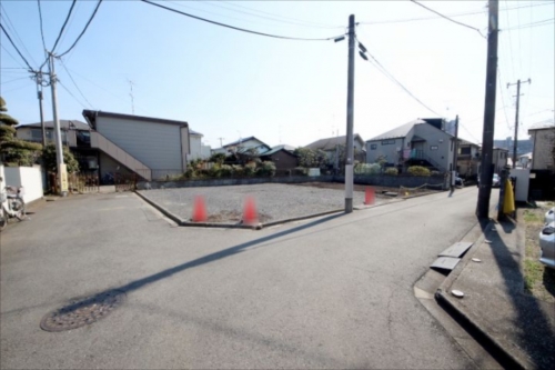 建築条件無し売地 全2区画
