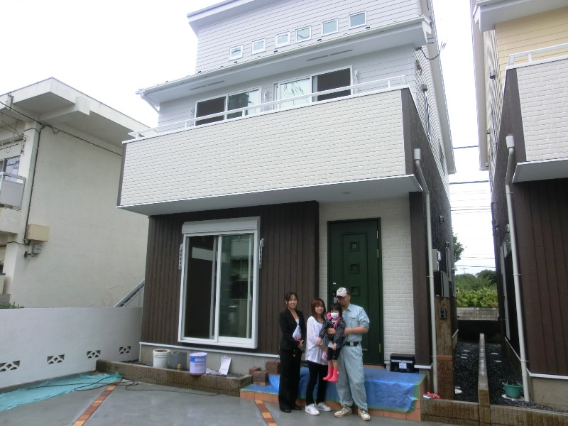 <p>
	西東京市で新築一戸建てを購入していただいたＦ様</p>
